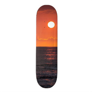 Hawaiian Ocean Sunset - Hawaii Zonsondergangen Skateboard