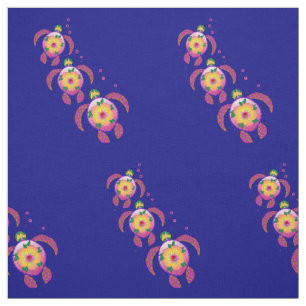 Hawaiian Ohana Honu Zee Turtles Stof
