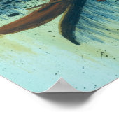 Hawaiian Outrigger in Storm Poster (Hoek)