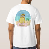 Hawaiian Owl T-shirt (Achterkant)