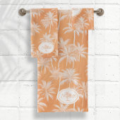 Hawaiian Palm Tree Silhouette Motif Tacao ID1093