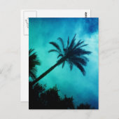 Hawaiian Palm Trees Briefkaart (Voorkant / Achterkant)