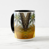 Hawaiian Palms Mok (Voorkant links)