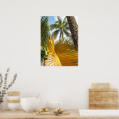 Hawaiian Palms Poster (Keuken)