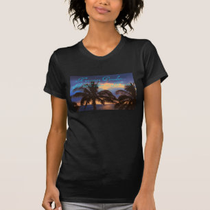 Hawaiian Paradise Damas T-shirt