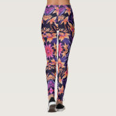 Hawaiian Paradise Pattern Leggings (Achterkant)
