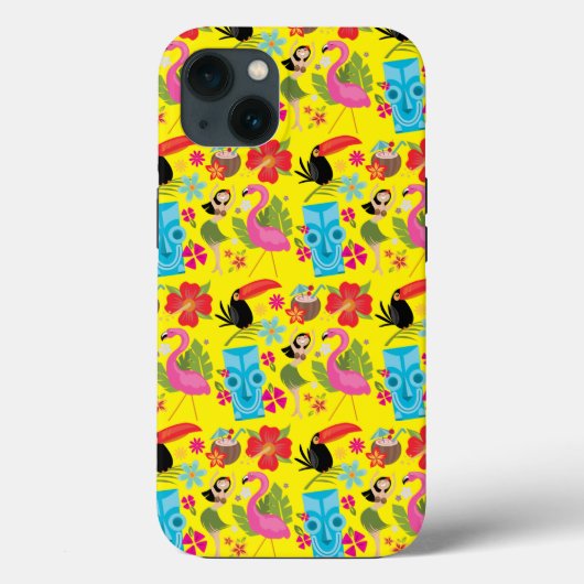 Hawaiian Paradise Phone Case (Achterkant)
