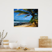 Hawaiian Paradise Poster (Keuken)