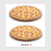 Hawaiian Pizza Sticker (Vel)