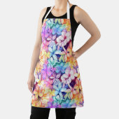 Hawaiian Plumeria Blossom Kitchen Apron Schort (Insitu)