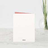 Hawaiian Plumeria Frangipani Happy Birthday Kaart (Achterkant)