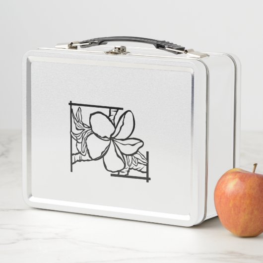 Hawaiian Plumeria Lunch Box (In situ)