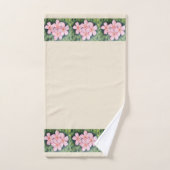 Hawaiian Plumeria Tropical Bath Towel Set Bad Handdoek (Handdoek)