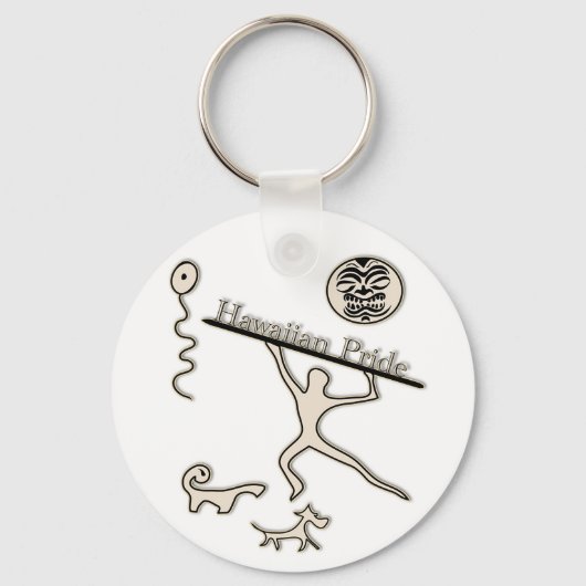Hawaiian Pride Sleutelhanger (Voorkant)