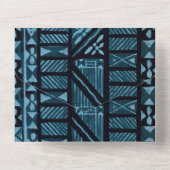 Hawaiian Print All In One Uitnodiging (Achterkant)