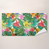 Hawaiian Print Badhanddoek (Badhanddoek)