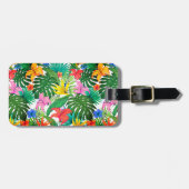 Hawaiian Print Bagagelabel (Voorkant horizontaal)