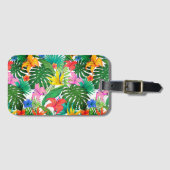 Hawaiian Print Bagagelabel (Voorkant (horizontaal))