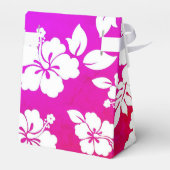 Hawaiian Print Bedankdoosjes (Achterkant)