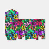 Hawaiian Print Bedankdoosjes (Uitgevouwen)