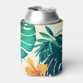 Hawaiian Print Blikjeskoeler (Blikje Voorkant)