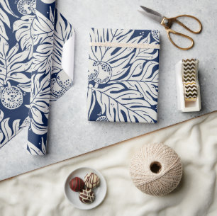 Hawaiian print broodvrucht ulu patroon cadeaupapier