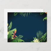 Hawaiian Print Feestdagenkaart (Voorkant / Achterkant)