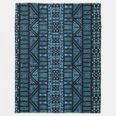 Hawaiian Print Fleece Deken (Voorkant)