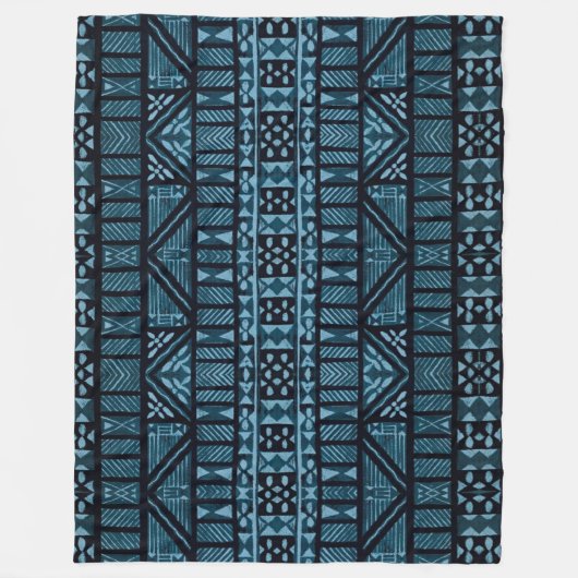 Hawaiian Print Fleece Deken (Voorkant)