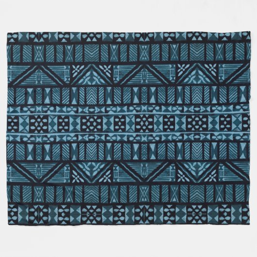 Hawaiian Print Fleece Deken (Voorkant (Horizontaal))