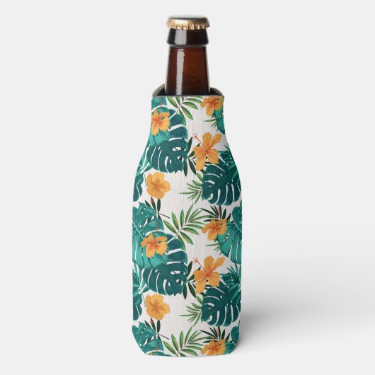 Hawaiian Print Flesjeskoeler (Fles Voorkant)