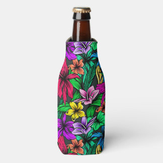 Hawaiian Print Flesjeskoeler