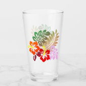Hawaiian Print Glas (Voorkant)
