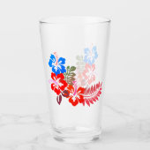 Hawaiian Print Glas (Voorkant)