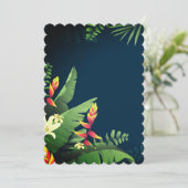 Hawaiian Print Kaart (Staand voorkant)