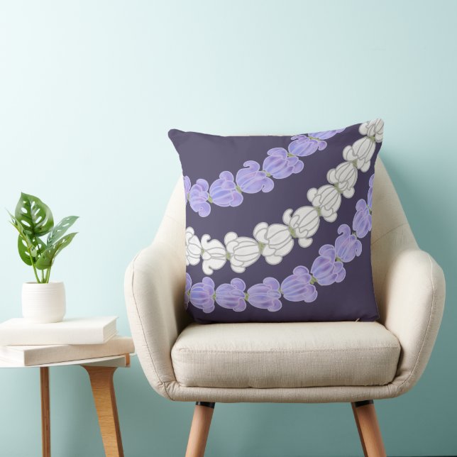 Hawaiian Print kroon bloem lei Kussen (Stoel)