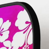 Hawaiian Print Pickleball Paddle (Links Detail)