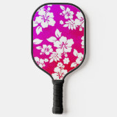 Hawaiian Print Pickleball Paddle (Achterkant)