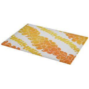 Hawaiian Print Puakenikeni lei Snijplank
