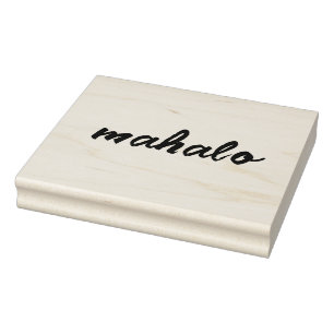 Hawaiian Print Rubberstempel