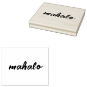 Hawaiian Print Rubberstempel (Gestempeld)