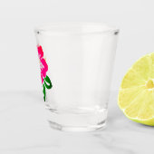 Hawaiian Print Shot Glas (Rechts)