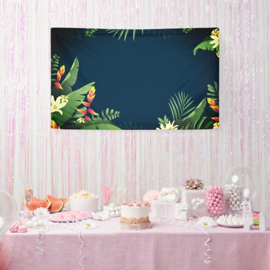 Hawaiian Print Spandoek (Feest)