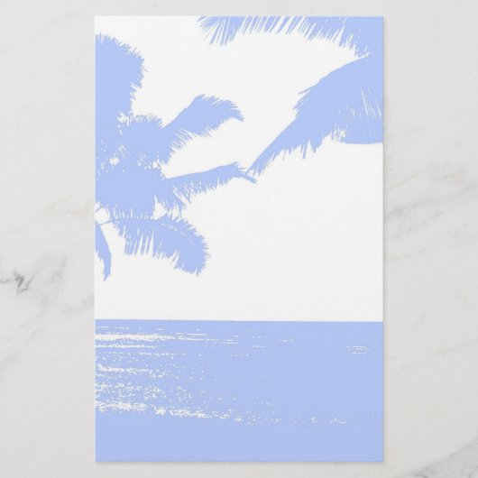 Hawaiian Print Stationery Briefpapier (Voorkant)