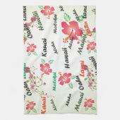 Hawaiian Print Theedoek (Verticaal)