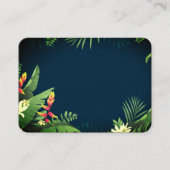 Hawaiian Print Visitekaartje (Voorkant)