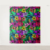 Hawaiian Print Wandkleed (Voorkant)