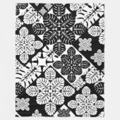 hawaiian quilt print fleece deken (Voorkant)