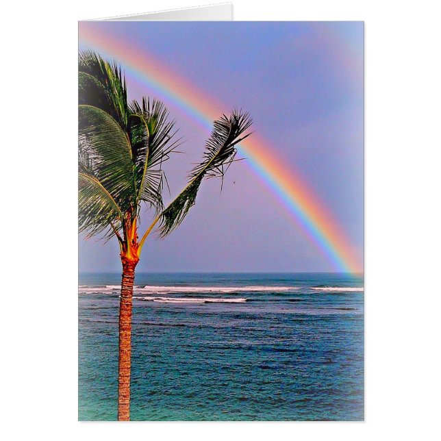 Hawaiian Rainbow-kaart (Voorkant)
