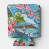 Hawaiian Scenes Blikjeskoeler (Achterkant)